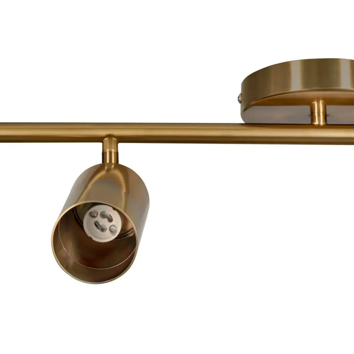 Ceiling Light Activejet AJE-SPECTRA 4P Gold Golden Metal 40 W - Лампи<<<Декорация и Осветление<<<Дом