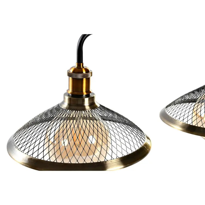 Ceiling Light DKD Home Decor 100 x 29 x 22 cm Black Golden Metal 50 W - Лампи<<<Декорация и Осветление<<<Дом