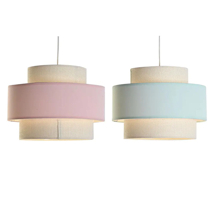 Ceiling Light DKD Home Decor 40 x 40 x 30 cm Green Light Pink 50 W (2 Units) - Декорация и Осветление<<<Дом