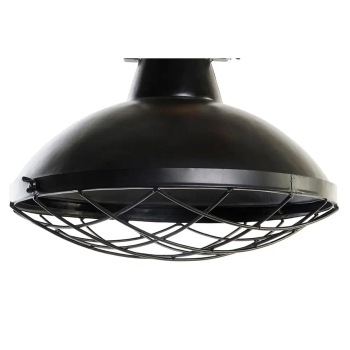 Ceiling Light DKD Home Decor 52 x 52 x 57 cm Black Brown Iron Mango wood 50 W - Декорация и Осветление<<<Дом