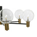 Ceiling Light DKD Home Decor 83 x 83 x 128 cm Crystal Black Golden Metal 9 W - Декорация и Осветление<<<Дом