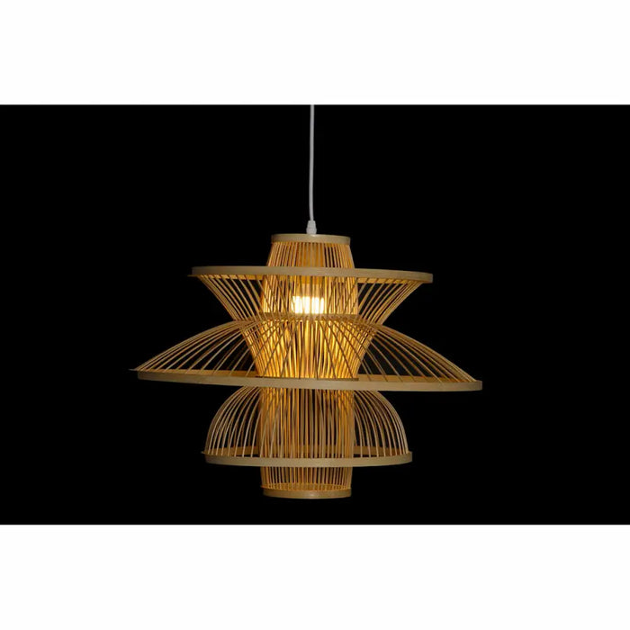 Ceiling Light DKD Home Decor Bamboo (50 x 50 x 37 cm) - Декорация и Осветление<<<Дом