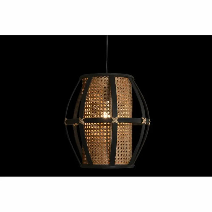 Ceiling Light DKD Home Decor Black Brown 220 V 50 W (34 x 34 x 35 cm) - Декорация и Осветление<<<Дом