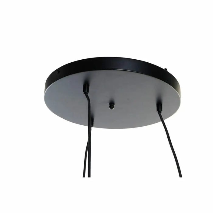 Ceiling Light DKD Home Decor Black Light brown Metal Bamboo 50 W Tropical 220 V 30 x 30 x 94 cm - Декорация и
