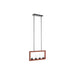 Ceiling Light DKD Home Decor Brown Aluminium Crystal (52 x 6 x 26 cm) - Декорация и Осветление<<<Дом