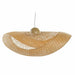 Ceiling Light DKD Home Decor Brown Bamboo 40 W Sunhat 220 V 70 x 34 x 20 cm - Декорация и Осветление<<<Дом