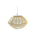 Ceiling Light DKD Home Decor Natural Golden Brown Bamboo 50 W (42 x 42 x 26 cm) - Декорация и Осветление<<<Дом