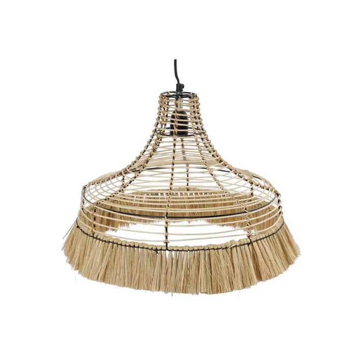 Ceiling Light DKD Home Decor Natural Metal 40 W Jute (45 x 45 x 36 cm) - Декорация и Осветление<<<Дом
