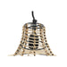 Ceiling Light DKD Home Decor Natural Metal 40 W Jute (45 x 45 x 36 cm) - Декорация и Осветление<<<Дом
