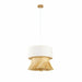 Ceiling Light DKD Home Decor Polyester Bamboo (40 x 40 x 39 cm) - Декорация и Осветление<<<Дом