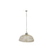 Ceiling Light DKD Home Decor Silver Natural Metal 50 W 80 x 80 x 47 cm - Декорация и Осветление<<<Дом