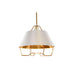 Ceiling Light DKD Home Decor White Golden PVC Metal 50 W 38 x 38 x 32 cm - Декорация и Осветление<<<Дом