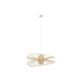 Ceiling Light DKD Home Decor White Natural Bamboo 50 W 100 x 100 x 32 cm - Декорация и Осветление<<<Дом