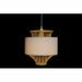 Ceiling Light DKD Home Decor White Polyester Bamboo (40 x 40 x 52 cm) - Декорация и Осветление<<<Дом