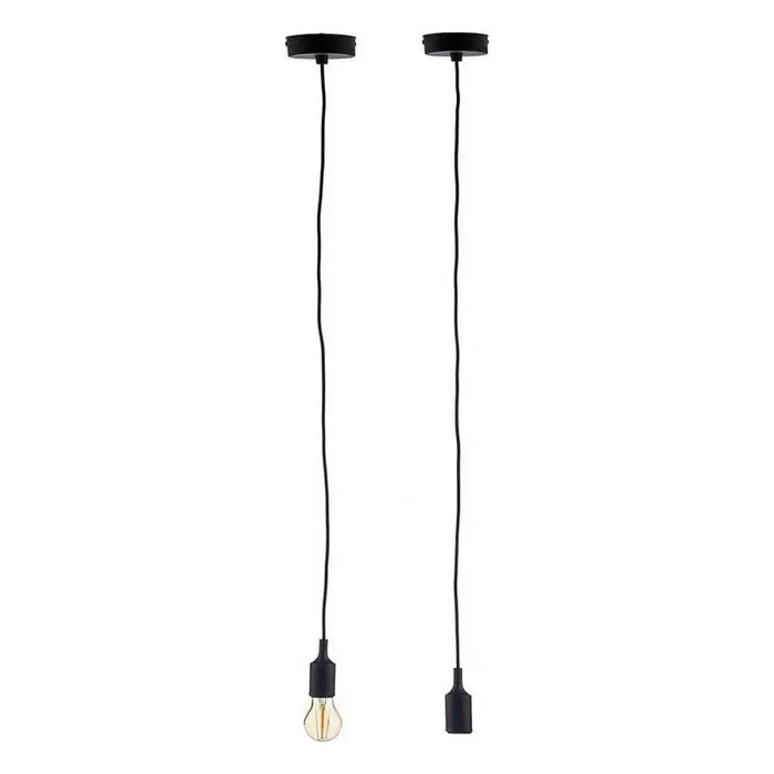 Ceiling Light Gift Decor Black 60 W 220-250 V (6 Units) - Декорация и Осветление<<<Дом