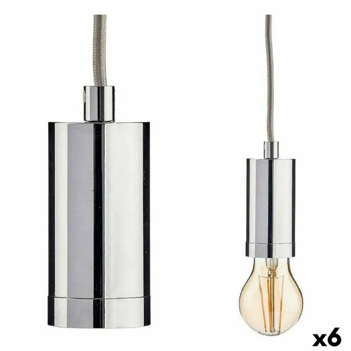 Ceiling Light Gift Decor Silver 60 W 220-250 V (6 Units) - Декорация и Осветление<<<Дом
