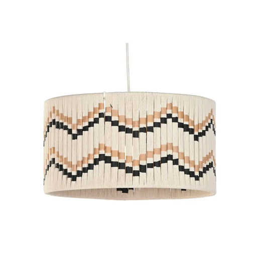 Ceiling Light Home ESPRIT Bicoloured Raffia 50 W 39 x 39 x 21 cm - Декорация и Осветление<<<Дом