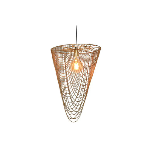 Ceiling Light Home ESPRIT Golden Iron 46 x 46 x 69 cm - Лампи<<<Декорация и Осветление<<<Дом Градина<<<BigBuy