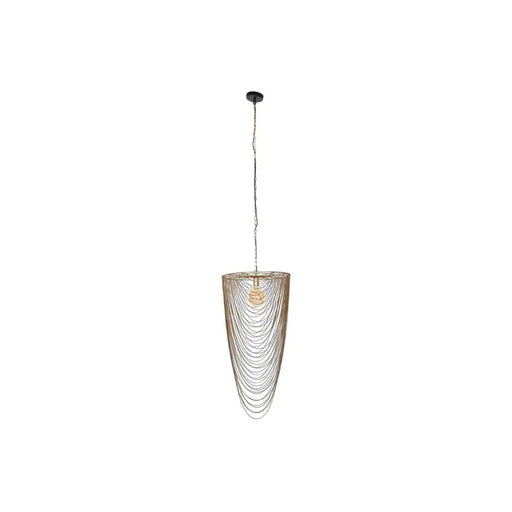Ceiling Light Home ESPRIT Golden Iron 46 x 46 x 98 cm - Лампи<<<Декорация и Осветление<<<Дом Градина<<<BigBuy