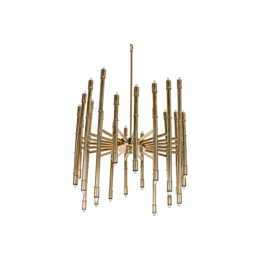 Ceiling Light Home ESPRIT Golden Metal Steel 74 x 74 x 138 cm - Декорация и Осветление<<<Дом
