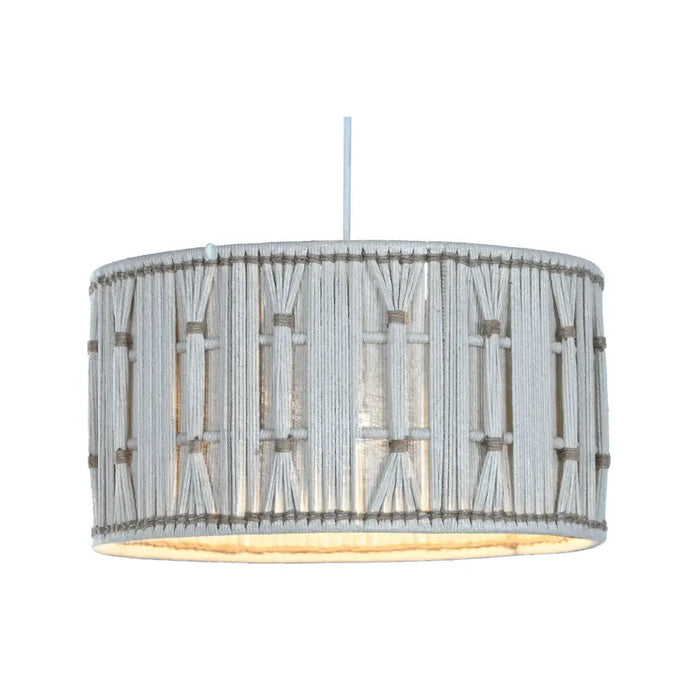 Ceiling Light Home ESPRIT Jute 50 W 39 x 39 x 25 cm - Декорация и Осветление<<<Дом Градина<<<BigBuy&&&Лампи<<<Декорация