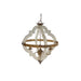 Ceiling Light Home ESPRIT White Bronze Iron Fir 40 W 63 x 63 x 74 cm - Декорация и Осветление<<<Дом