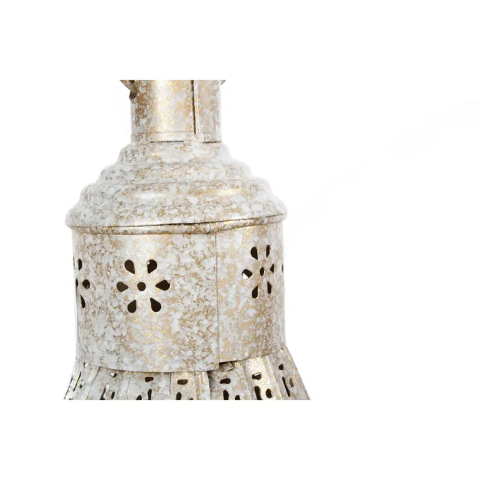 Ceiling Light Home ESPRIT White Golden Metal 40 W 40 x 40 x 55 cm - Декорация и Осветление<<<Дом