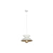 Ceiling Light Home ESPRIT White Golden Metal 50 W 36 x 36 x 22 cm - Декорация и Осветление<<<Дом