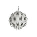 Ceiling Light Home ESPRIT White Metal 50 W 50 x 50 x 53 cm - Декорация и Осветление<<<Дом