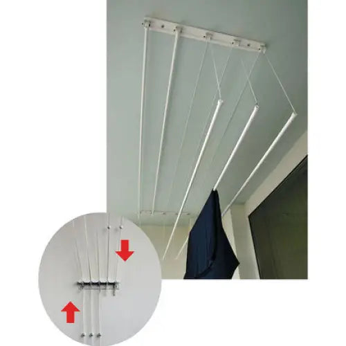 CEILING SPACE CLOTHES DRYER 1.60M 5 POSITIONS MAK - Простори и сушилници<<<Домашни потреби<<<Кухня<<<Praktiker