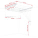 CEILING SPACE CLOTHES DRYER 1.8 M 6 POSITIONS SEPIO - Простори и сушилници<<<Домашни потреби<<<Кухня<<<Praktiker