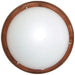 CEILING WOOD ROUND LIGHTSTYLE WALNUT - Плафони<<<Вътрешно осветление<<<Мебели и