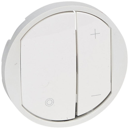 CELIANE LEGRAND DIMMER TILE - WHITE - Ключове контакти димери и розетки<<<Електроматериали<<<AmperelB2B