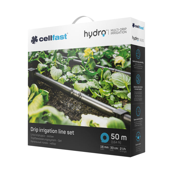 DRIP IRRIGATION KIT 50M CELLFAST HYDRO