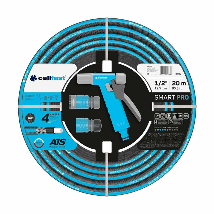 Hose with accessories kit Cellfast Smart Pro Ats PVC 20 m Ø 12,5 mm
