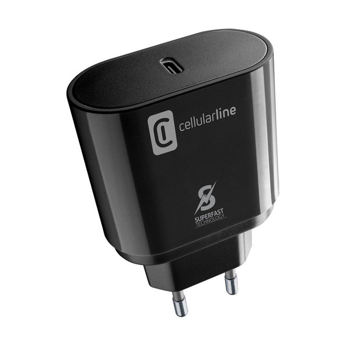 CHARGER 220V 25W PD TYPE-C BLACK SAMSUNG 24 MONTHS