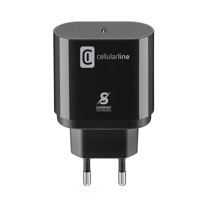 CHARGER 220V 25W PD TYPE-C BLACK SAMSUNG 24 MONTHS