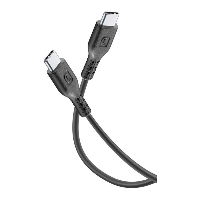 CABLE USB-C TO USB-C 5A 45W 1 m BLACK