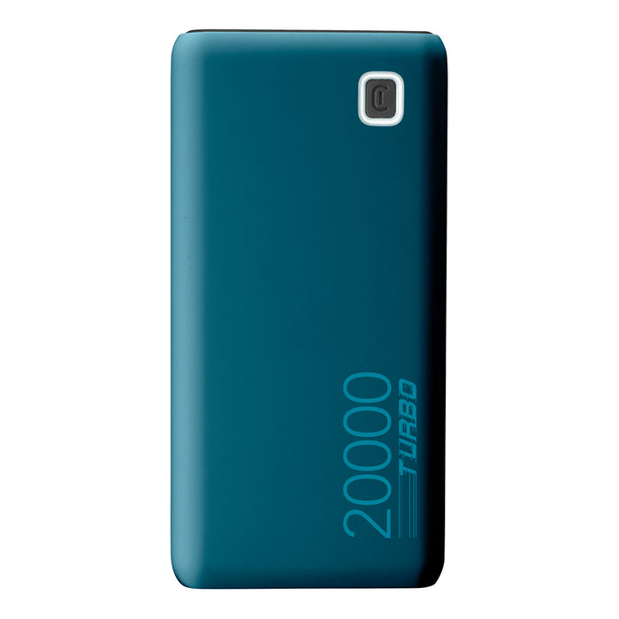 EXTERNAL BATTERY CELLULAR LINE ESSENCE TURBO 20000 mAh GREEN