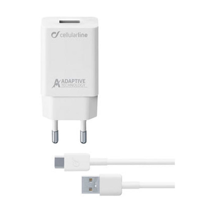 CHARGER 220V 15W + TYPE-C CABLE SAMSUNG Adaptive Fast Charging