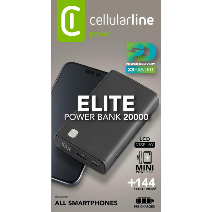 External battery Cellularline ELITE 20000 mAh