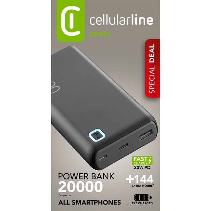 External battery Cellularline ESSENCE 20000 mAh