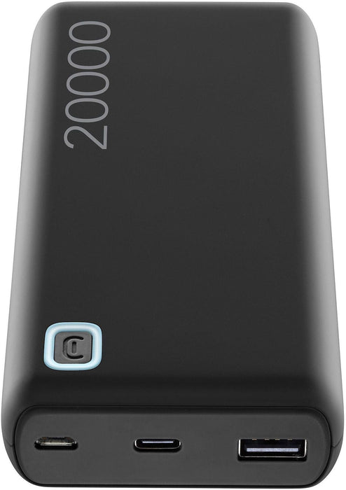 External battery Cellularline ESSENCE 20000 mAh Black