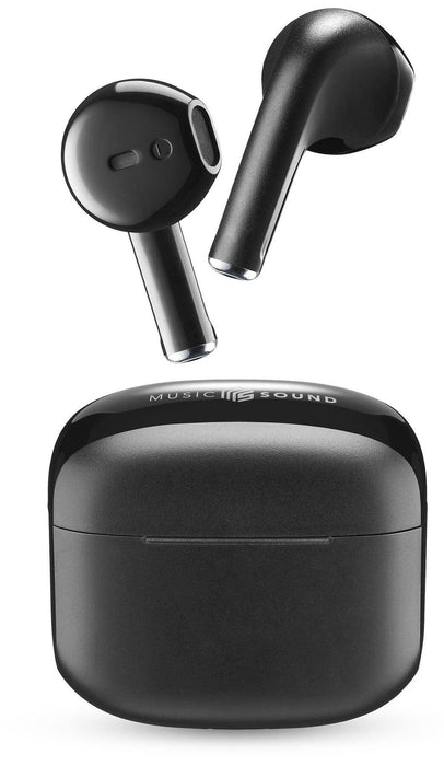 True wireless headphones CELLULAR LINE TWS SWAG WIRELESS CONNECTION, BLACK