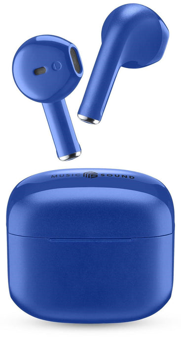 True wireless headphones CELLULAR LINE TWS SWAG WIRELESS CONNECTION, BLUE