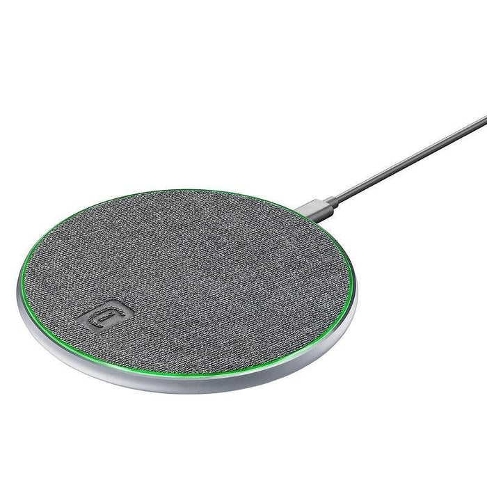 Charger Cellularline Tweed 15W Gray wireless
