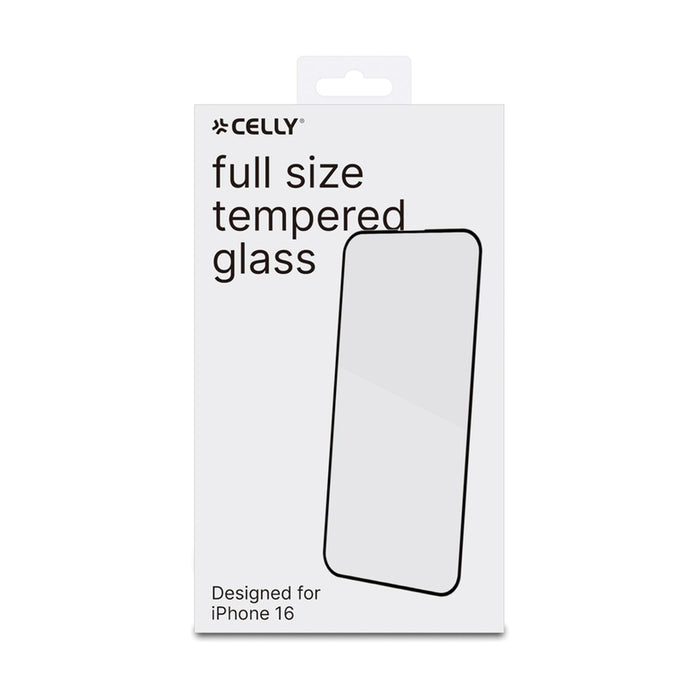 GLASS CELLY IPHONE 16 BK