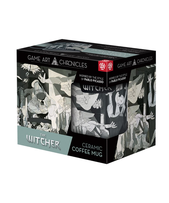 Mug Good Loot The Witcher 3 Game Art Chronicles - Ciri & Pablo Picasso 450 ml Black