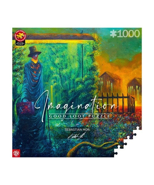 Puzzle Good Loot Imagination - Sebastian Moń: Stationary Traveller II 1000 pc(s)
