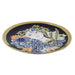Centerpiece DKD Home Decor Blue Multicolour Porcelain 42 x 42 x 4 cm - Декорация и Осветление<<<Дом